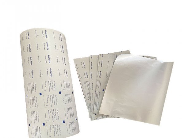 供應(yīng)水凝膠紙鋁塑包裝 酒精棉片鋁箔袋 鍍鋁袋